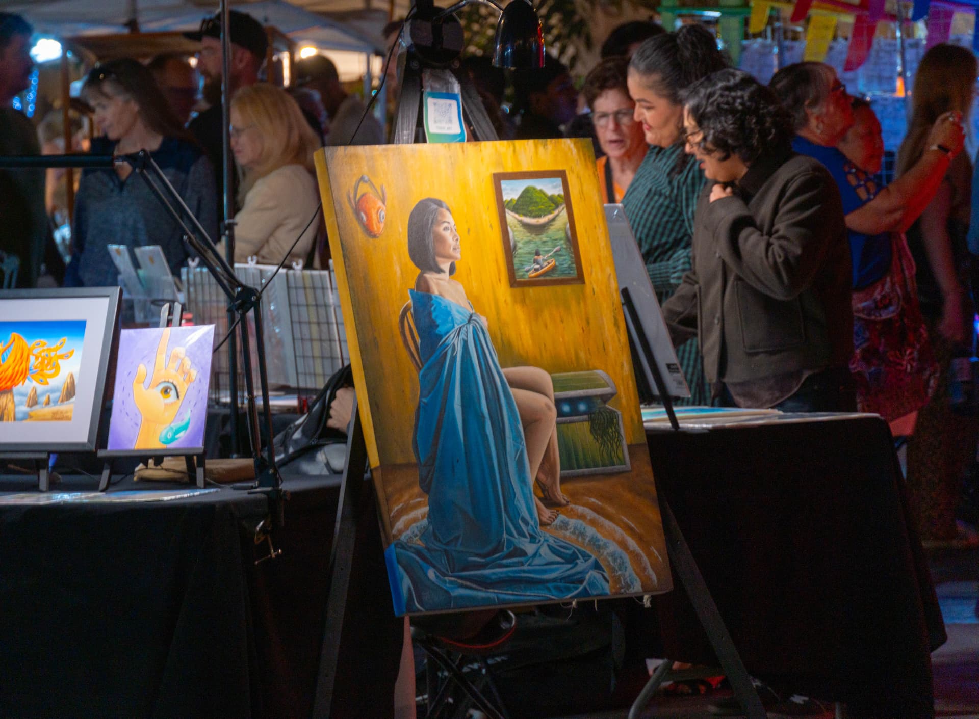 Muestra de arte local en San José del Cabo durante un recorrido por Los Cabos